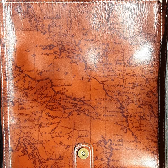 Patricia Nash Venezia Crossbody Map Slim Pouch - Picture 4 of 6